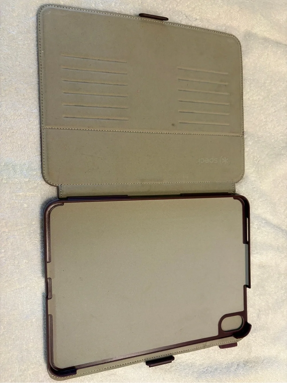 speck Plum Purple Tablet Folio Case with Pen Loop